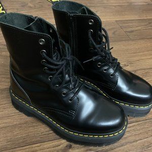 Dr. Martens Black Jadon Boots (Women's 9)